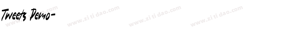 Tweets Demo字体转换